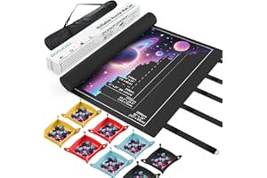 GOOJOOY Tapete Puzzle, Puzzle 3000 Piezas, Tapete para Puzzle, Caucho Alfombra Puzzle, Estera de Rompecabezas Portátil, Guarda Puzzle Antideslizante Puzzle Mat Roll