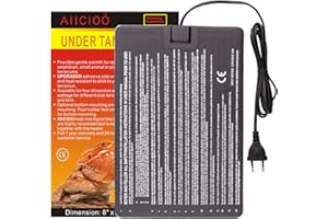 AIICIOO Lizards Terrarium Heating Pad - 16W Pets Heating Pad Aquarium Heating Mats Tank Warmer for Reptiles, Lizards, Turtles, Snakes 20 * 30cm