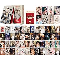 55pcs Boy Band Collectible Photo Cards, Enhypen Photocards,Card