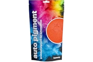 Hemway | Métallique Boîte aux lettres rouge haut de gamme automobile Perle Pigments Destiné à être utilisé dans la peinture automobile sur mesure, liants, Effacer Revêtements, Moulage - 100 g