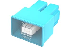 AUPROTEC Fusible bloc femelle PAL AS, OTO AS Japon 20-60 A, choix: 20A ampères, turquoise, 1 pièce