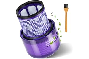 ELALOVE Filtre Compatible avec Dyson V11 V15 SV14 SV17 SV22 Detect Absolute V11 Animal V11 Absolute Torque Drive Fluffy Complete Pro, Accessoires Aspirateur avec 1 Brosse de Nettoyage