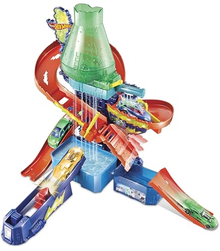 Hot Wheels Coffret Ultra Hots Looping en Folie avec 3 Loopings Dès 4