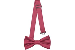 Ladeheid dziecięca mucha dla chłopców - Gotowa z regulowanym paskiem, matowy design, idealna na ślub, urodziny, pierwszy dzień szkoły - trwała i stylowa, 10 cm x 5 cm BKM