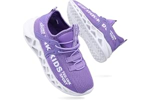 ANBIWANGLUO Zapatillas de Deporte para niños Zapatillas de Entrenamiento Ligeras para niños y niñas Zapatillas de Deporte Transpirables
