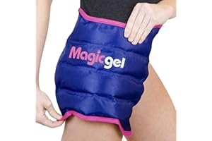 Magic Gel Hip Ice Pack Wrap - Reusable Cold Pack for Hip Bursitis, Hip Replacement Surgery and Hip Flexor Pain. Hip ice wrap for Inflammation, Swelling and Hip Pain Relief