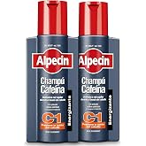 Alpecin Caffeine Shampoo C1 2x250ml I Anti-Hair Loss Shampoo for Men and Caffeine | Treatment for Hair Loss | Alpecin Shampoo