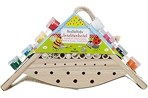 moses- Hôtel à Insectes à Peindre | Aide à la Niche à Personnaliser | pour Les Enfants, 16099, Multicolore