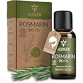 Heldengrün® BIO Rosmarinöl [HOCHDOSIERT] Stimuliert Haarwachstum - Haaröl bei Haarausfall - 100% naturreines Rosmarin Öl - Ro
