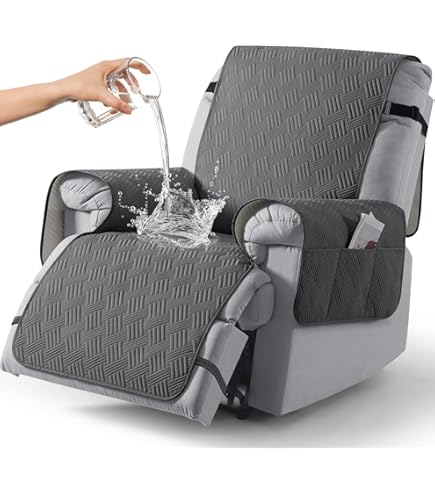 CYCMACO Waterdichte Hoes Voor Fauteuil Groot 1 Plaats, Universeel, Antislip Stoelbekleding, Hoes Voor Relaxstoel, Stoelbeschermer Voor Televisiestoel, Vuilafstotend, Krasbestendig, Donkerblauw CYCMACO Waterdichte Hoes Voor Fauteuil Groot 1 Plaats, Universeel, Antislip Stoelbekleding, Hoes Voor Relaxstoel, Stoelbeschermer Voor Televisiestoel, Vuilafstotend, Krasbestendig, Donkerblauw