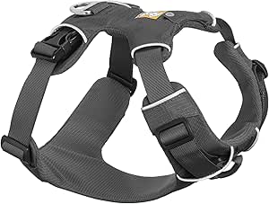 Ruffwear All-Day Dog Front Range Harness, Grey (Twilight Grey), XXS