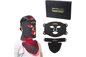 Photon Rejuvenation Phototherapy Face Mask Instrument Near Infrared LED Spectrum Face Mask Neck Beauty Home Comfortable Smooth Fine Wrinkles Improve Skin Firmness. Elitzia