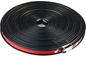 Vestigia® - Cubierta de parachoques de tira base anticolisión para Xiaomi M365 1S Essential Pro Scooter eléctrico - Tiras decorativas de 4 metros - Repuestos para E-scooter