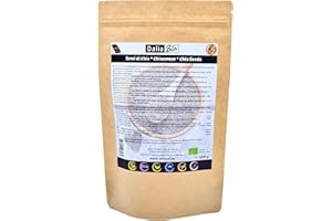 ZEROCAL - DALIA Dalia - Semi di Chia Bio | Ricchi di Omega-3 e Fibre | Senza Glutine | Vegan | Superfood Naturale | Qualità Premium | 1000g