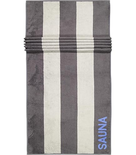 Cawö Saunatücher Pure 6501 - Farbe: puder - 383 - 80x200 cm | für