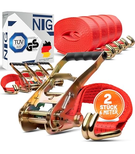 NTG 20 Cinghie Di Tensione 6 M Lunghe 2t (2000 DaN, KG) U2013 | FindTheDeal - Foto 7