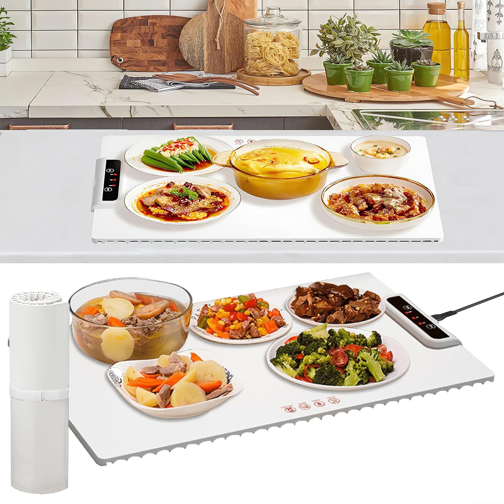 MULZI Silicone Full Surface Heating Mat: The Ultimate Portable Electric Food Warmer