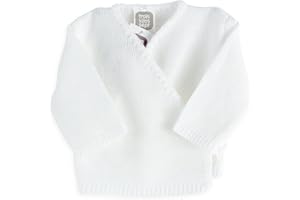 Trois Kilos Sept Brassière Bébé en Tricot Blanc