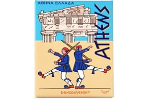 DONSOUVENIR MAGNETE ATENE. MODELLO: SINTAGMA SQUARE & PARTENON. CALAMITA DA FRIGO