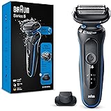 Braun Series 5 Rasoio Elettrico Barba, Rifinitore Di Precisione EasyClick, EasyClean, Wet&Dry, Ricaricabile, Rasoio A Lamina 