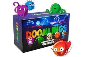 Doomlings - A Delightful Card Game For The End of The World - Best New Strategy Card Game for Kids, Adults & Teens | 2-6 Players | Perfect for Families and Travel | Easy To Learn