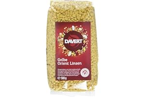 ‎DAVERT Davert Gelbe Orient Linsen (1 x 500 g) - Bio