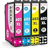 Clywenss 603 XL Ink Cartridges Compatible with Epson 603XL for ...