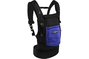 Love Radius PhysioCarrier - Porte-Bébé - Coton Noir - Noir Poche Iris