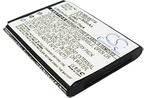 CAMERONSINO Battery for Samsung SLB-0837(B) SLB-0837B 3.7V 800mAh