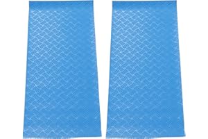 RIUULITY Rubber Anti Slip Thickened Protective Floor Pad, Swimming Pool Ladder Mat for Above Ground Swimming Pool Pool Ladders Slides, Ladders & Diving Boards