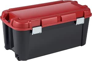 Malle De Rangement KETER Totem 60L - Boîte Cadenassable Avec Roues - Pour Garage, Jardin