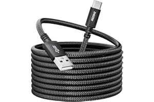ZHDZSW Extra Long USB C Charger Cable 3M,USB Type C Charger Cable Fast Charge Braided for PS5 Controller，Samsung Galaxy S10/S9/S8 Plus,Note 10 9 8,PS5,LG V30 V20 G6 G5,Moto,box Series etc