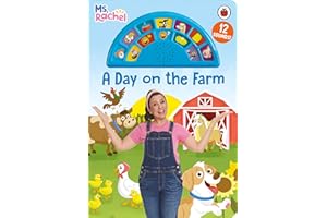 Ms Rachel: A Day on the Farm: An Interactive Read and Listen Noisy Sound Book with 12 Fun Sounds