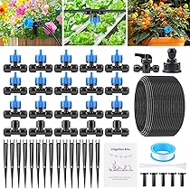 Automatisch 360° Verstelbaar Tuinbewateringssysteem met 10 Sproeiers voor Efficiënte
