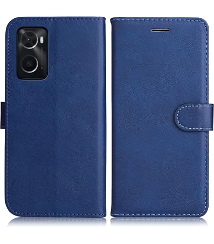 Custodia Portafoglio Magnetica Con Supporto E Slot Per Carte Per Cubot X30 – Pelle PU Blu - 3
