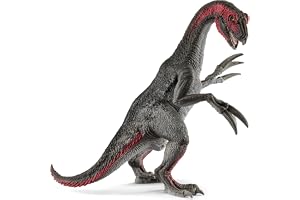 Schleich Therizinosaurus | Dinosauriefigur, realistiska djurleksaker, dinosauriefigur för pojkar och flickor, skärmfri fantasifull låtsaslek