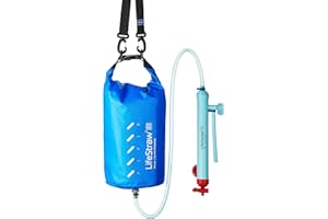 LifeStraw Mission Kompakter Wasserreiniger mit Hohem Volumen Filtros, Unisex Adulto