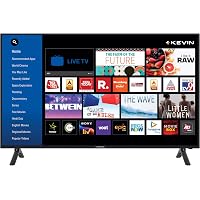Kevin 109 cm (43 inches) 4K Ultra HD Smart LED TV KN43UHD-PRO (Black) (2020 Model)