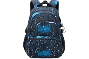 Amythe Mochilas Escolares Niños Adolescentes, Mochila Escolar Chico Impermeable Grandes de Diseño Ergonómico, Mochila Informal Primaria y Secundaria para 9 10-17 años