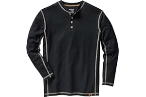 Legendary Whitetails Długi rękaw Mężczyźni Maverick Slub Henley Shirt