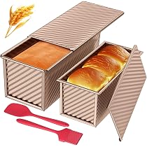 Moule à Baguettes Pain - 4 Baguettes - Acier Carbone Antiadhésif 38x32,5 Cm - Avec 2 Pinceaux Silicone - 4