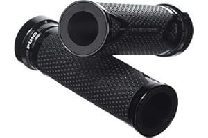 Puig 8191N Jeu de Poignées Modèle Radikal, Noir, 123mm