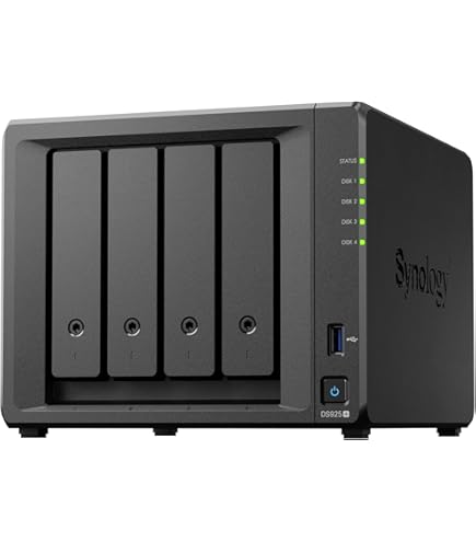 Synology DiskStation DS1821+ Network Attached Storage Drive (Black