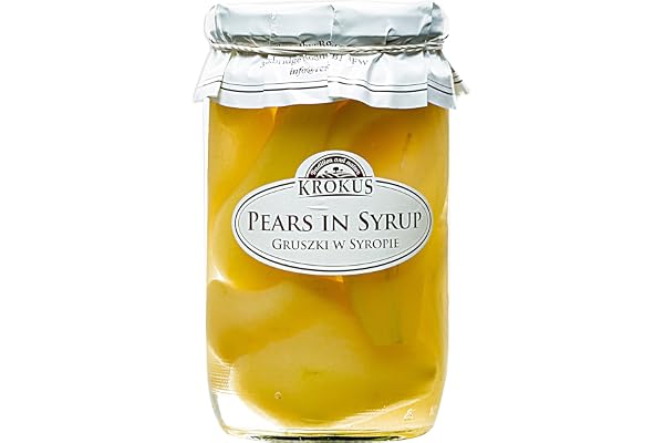 Päron i sirap 720g Krokus