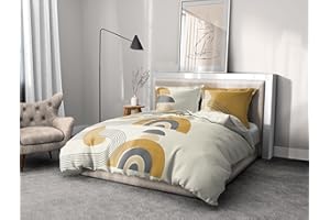 Home Linge Passion 240 x 260 cm_Lonsdale/Ocre_Lonsdale/Parure copripiumino