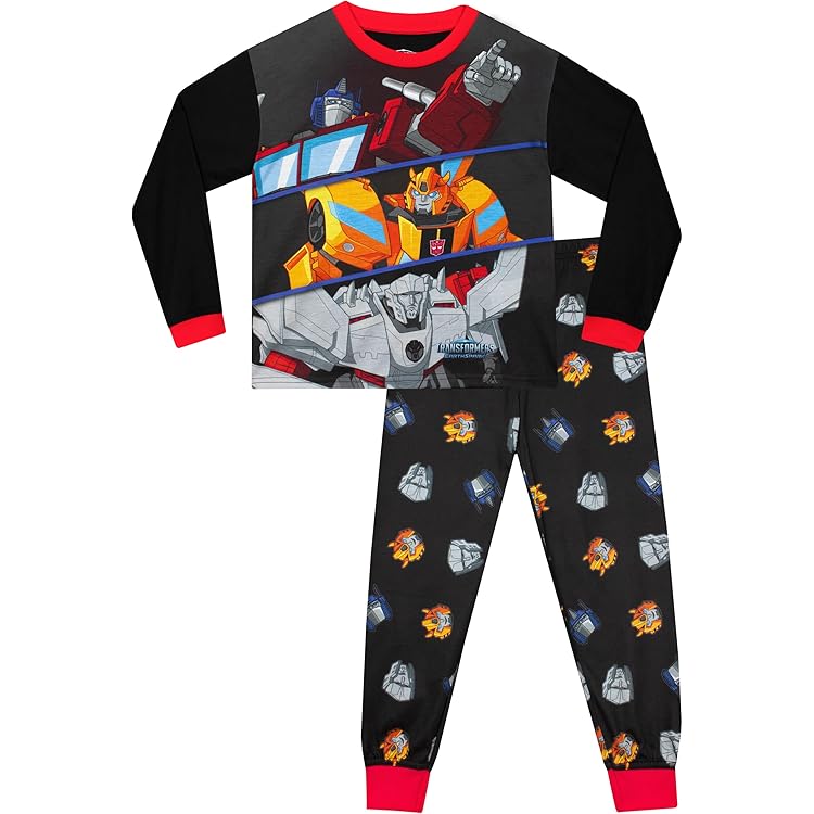 Transformers Meisjes Pyjama's | Autobots Meisjes Pyjamas | Elita-1 Meisjes Pyjama Sets | Blauw 134
