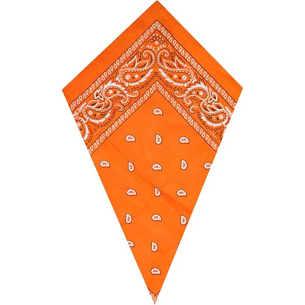 Balec Royal Blue Bandanas By Dozen 12 Pack For Women And Men ( Paisley Cotton