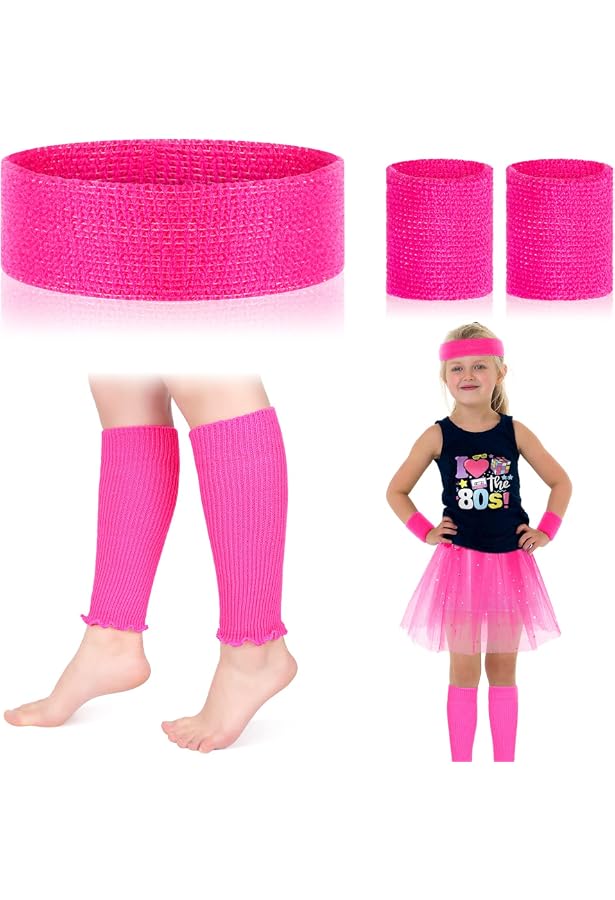 Haut Court Fluo Manches Courtes Pour Fille - Taille 5 à 14 Ans - Idéal Danse, Gym, été