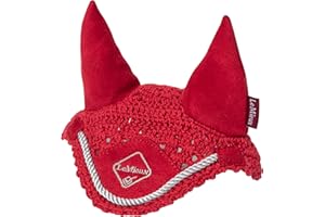 LeMieux Toy Pony Fly Hood - Handmade Crochet - Super Soft - 3 Years + - Gift for Kids - Chilli