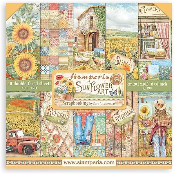 Stamperia - Scrapbook Paper Pad For Scrapbooking, Albums, Card Making, Bullet Journalling And More, Acid Free, Double-Sided, Perfect For Hobbies, Crafts, And Gifting (Master Of Magic) (30.5 X 30.5cm